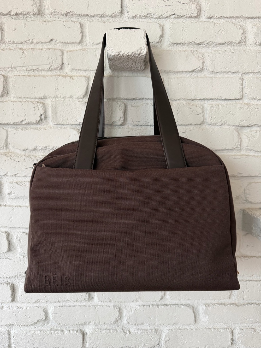 Brown Travel Tote Bag